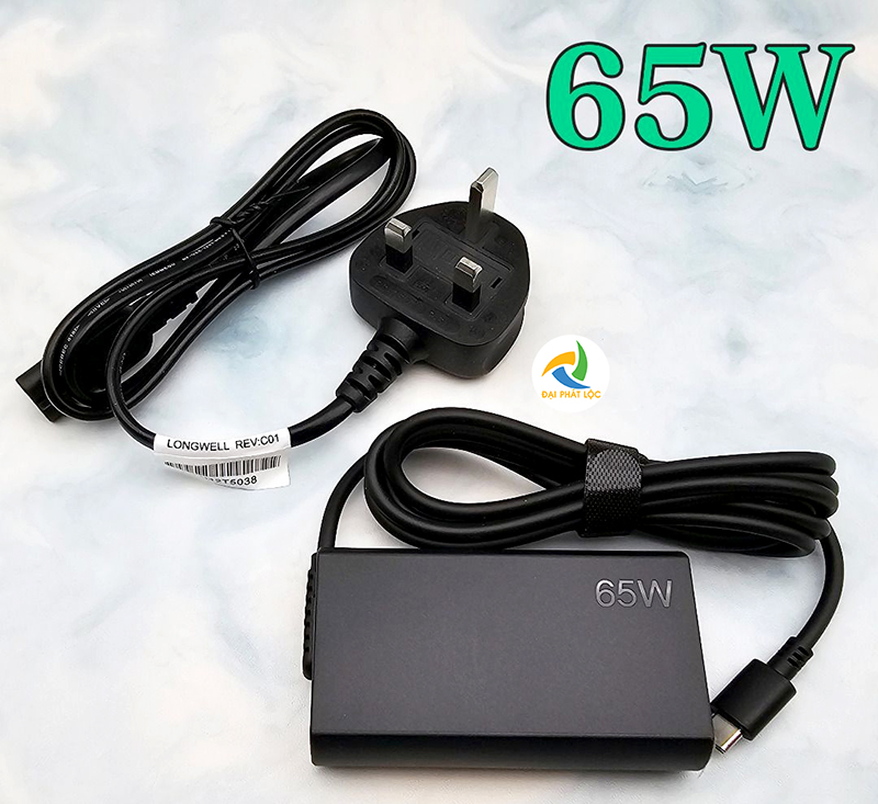 Sạc Adapter Laptop Fujitsu 20V 3.25A 65W Đầu Type-C Chính hãng