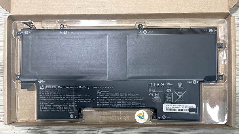 Pin Battery Laptop HP EliteBook Folio G1 (EO04XL) ZIN