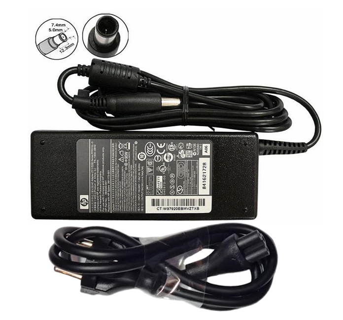 Sạc Adapter Laptop HP 19V 4.74A 90W Đầu Kim Lớn Chính hãng