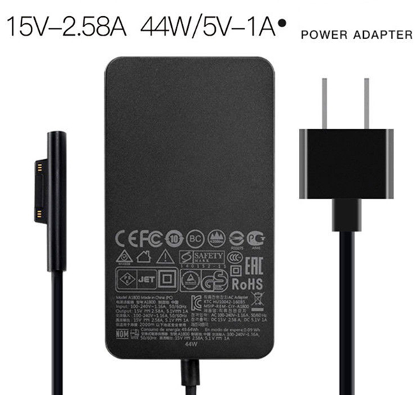 Sạc Adapter Microsoft Surface Pro 4, Pro 5 15V 2.58A 44W Chính Hãng