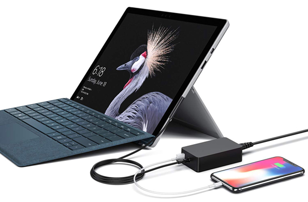 Sạc Adapter Microsoft Surface Pro 4, Pro 5 15V 2.58A 44W Chính Hãng