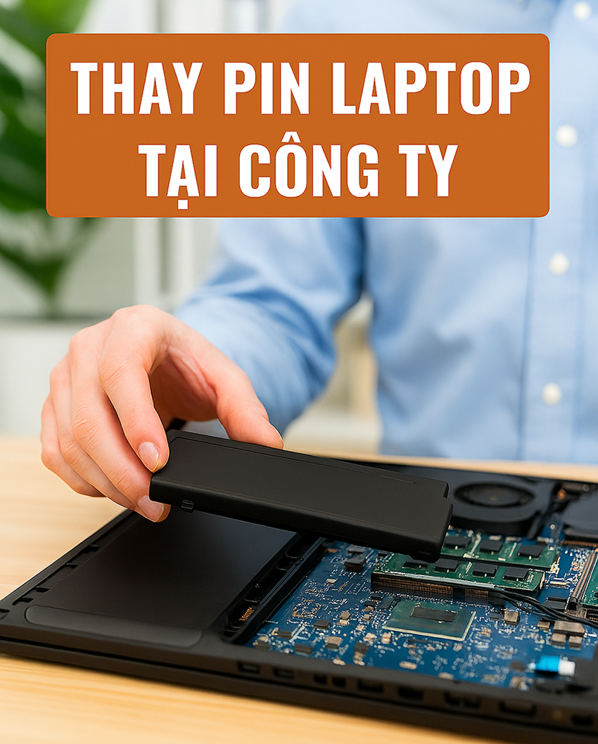 THAY PIN LAPTOP TẬN NƠI – BẢO HÀNH 12 THÁNG CÓ MẶT SAU 30 PHÚT