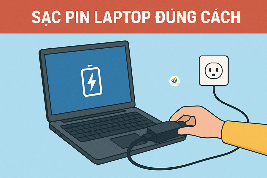 Quy Trình Sạc Xả Khi Vừa Thay Pin Laptop Hướng Dẫn Chuẩn Nhất